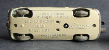 Schuco Mico-Racer BMW 503 Cabriolet 1955 Metallmodell mit Friktionsantrieb (2134)